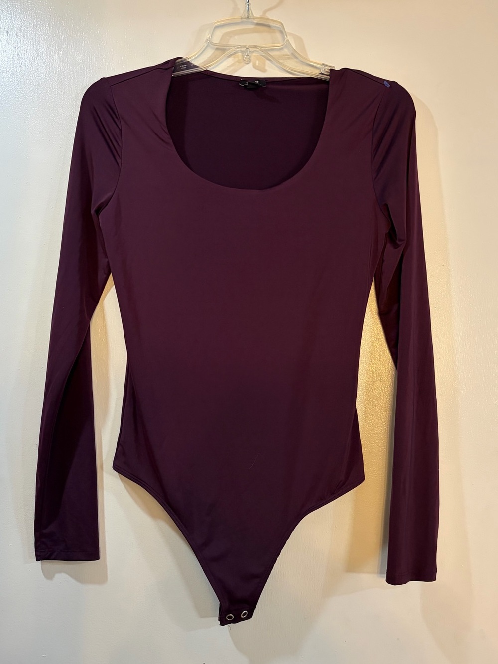 Express Body Contour Long Sleeve Bodysuit Womens Sz Small
